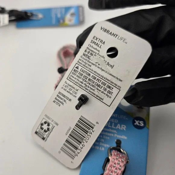 Vibrant Life Dog Collar‎ Bundle Padded Reflective Assorted Styles 3 Collars  XS - Picture 7 of 7